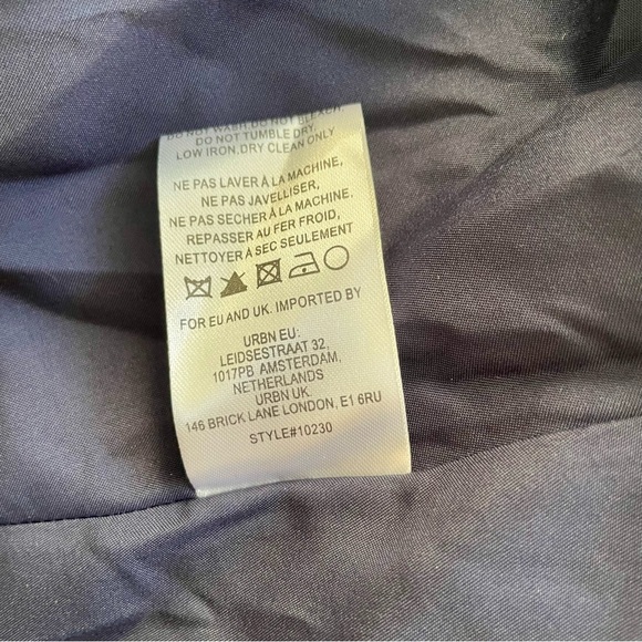 HUTCH Anthropologie Geo Paisley Floral Wrap Ruffle Midi Dress size XS - Picture 9 of 11